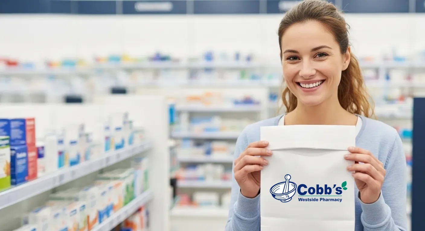 Cobb's Westside Pharmacy prescription service